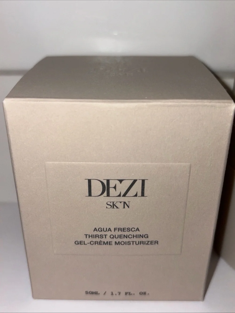 Dezi Skin Agua Fresca Thirst Quenching Gel-Crème Moisturizer 1.7 fl oz 50 ml NIB